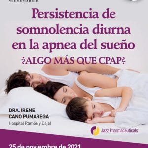 Tarde con el Experto: Persistencia de somnolencia diurna en la apnea del sueño ¿algo más que CPAP?