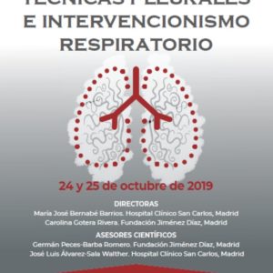 2º CURSO DE TÉCNICAS PLEURALES E INTERVENCIONISMO RESPIRATORIO